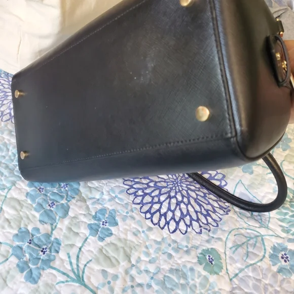 Kate Spade Black Satchel with Gold Details - Picture 3 of 3